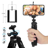 Opvouwbare Octopus Camera Mini Statief Flexibele Mobiele Telefoon Houder Stand Selfie Stick Camera Stand Smart Phone Stand