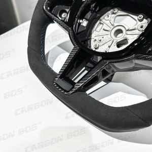 Volante Deportivo de Cuero Alcantara de Alta Calidad para BMW CS M3 M5 M6 G30 G31 G20 G38 G80 G82, Personalización Premium para Automóviles - Product Image 3