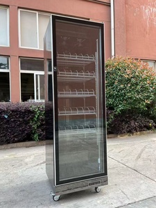 Enfriador de Bebidas Comercial <span class=keywords><strong>LG</strong></span>-620 F de 415 L con Puerta de Vidrio Simple, <span class=keywords><strong>Refrigerador</strong></span> Exhibidor para Uso en Hoteles - Product Image 2