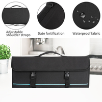 Portable cuisine couteau organisateur sac pliable pochette de rangement couteaux de cuisine sacs Chef voyage fourre-tout couteau rouleau sac