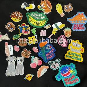 Patchs en tissu personnalisés à broder, écologiques, thermocollants, pour vêtements, sacs, chapeaux - Product Image 5