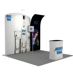 10x10 10x20 Stand espositivo per Stand fieristici modulari portatili personalizzati Stand espositivo per eventi per fiere