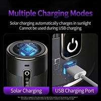 Lampe anti-moustiques solaire, lanterne de camping, rechargeable par USB, tue-insectes électrique d'extérieur, minuterie, lumière LED pour patio, cour