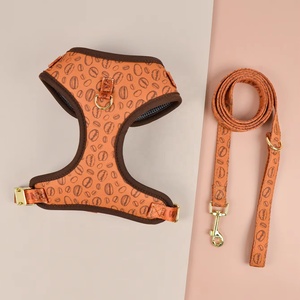 Ensemble laisse et harnais pour chien MIDEPET, luxe et mode, polyester haute qualité, alliage, pour chiens <span class=keywords><strong>de</strong></span> petite, moyenne et <span class=keywords><strong>grande</strong></span> taille, cadeau pour la Saint-Valentin. - Product Image 4