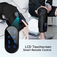 Bestseller-Produkte Tragbares neues wiederauf lad bares Vibrations-Luftkompressionsheizungs-Knie massage gerät, Knie massage gerät Schmerz linderung
