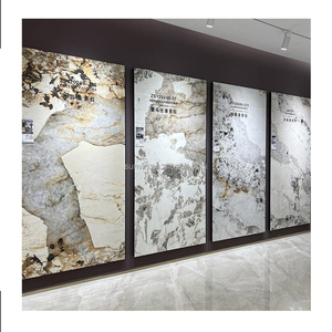 Losa de pared de azulejo de porcelana de gran tamaño 1200*2700*9mm con acabado mate Bvlgari piedra sinterizada para suelos de exterior y baño - Product Image 2