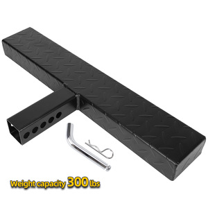 Marchepied d'entrée pour pick-up, 60 cm, en fer, marchepied auxiliaire pour modernisation, capacité de charge 300 lbs - Product Image 1