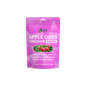 Small MOQ Pomegranate Juice Powder <b>Supplement</b> ACV Gummies for Appetite Control Promote Gut Balance Apple Cider Vinegar Gummies - Product Image 1