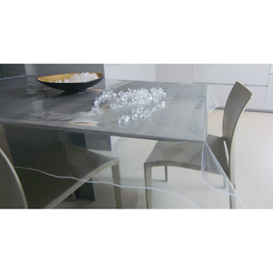 ผ้าปูโต๊ะคริสตัลใสหนา0.15มม. ม้วน140ซม. H 30 M - Product Image 1