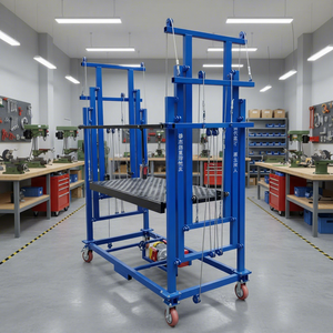 फोल्डेबल इलेक्ट्रिक मचान लिफ्ट प्लेटफॉर्म 2 मीटर 6 मीटर 12 मीटर इलेक्ट्रिक मचान लिफ्ट स्वचालित मोबाइल फोल्डेबल मचान - Product Image 1