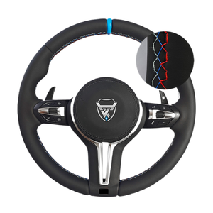 Volant en cuir personnalisé, couleur modifiée, pour modèle de la série F ZC-M3-P1 - Product Image 1