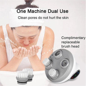 Commercio all'ingrosso IPX7 Impermeabile Senza Fili Tenuto In Mano Portatile LCD Elettrico del Cuoio Capelluto Vibrazione 3D <span class=keywords><strong>Testa</strong></span> Massaggiatore - Product Image 4