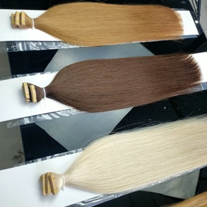 เทปต่อผมขายส่ง เกรด 13A คุณภาพสูง เทปต่อผมแท้ 100% ผมรัสเซียแบบ Double Drawn เทปต่อผมแบบมองไม่เห็น - Product Image 4