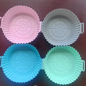 Estera para hornear freidora de aire de silicona de Venta caliente-Revestimiento antiadherente de grado alimenticio para cocinar de manera saludable, Apto para lavavajillas (OEM disponible) - Product Image 3