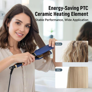 Lisseur électrique à ions négatifs avec logo personnalisé, sèche-cheveux, appareils de soin et de coiffage des cheveux, lisseur à air pour cheveux - Product Image 4