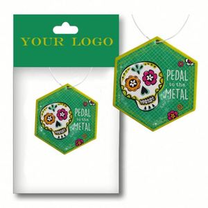 Désodorisant de voiture personnalisé, parfum de voiture neuf, désodorisant suspendu pour voiture - Product Image 3