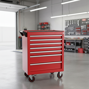 Heavy-Duty 420 Pieces Auto <b>Repair</b> Workshop Mobile Table Drawer Type 7-Drawers Tool Cabinet Tool Box With OEM & ODM Support - Product Image 1