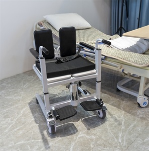 HEPO LQX200016 Hot Selling Elderly Care <strong>Therapy</strong> Equipment Waterproof Transfer <strong>Chair</strong> Patient Nursing Lift <strong>Chair</strong> with Commode - Product Image 4
