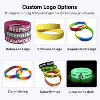 Bracelets en silicone souple écologiques pour événements promotionnels – Vente en gros usine pour étudiants en musique
