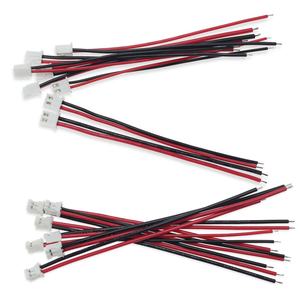 Câble JST Type XH2.54mm à extrémité unique en cuivre étamé, 2 broches, 1007 26 24 22 20 18 AWG, 100mm 200mm 300mm, en stock usine - Product Image 6