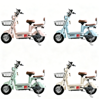 Sepeda Listrik Kota Retro Grosir 350W 48V Ebike Sepeda Motor Listrik Ringan Skuter Listrik Dewasa