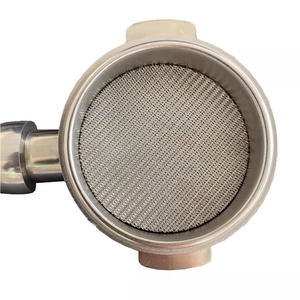 Laser LOGO 51 53 58.5MM Acier Inoxydable <span class=keywords><strong>Filtre</strong></span> à Café Fritté Disque Puck Screen pour Espresso - Product Image 6