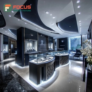 Système d'affichage de bijoux à haute visibilité, vitrine de magasin commercial avec cadre métallique - Product Image 5