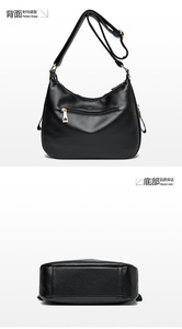 Nuevo Bolso Bandolera de Moda, Gran Capacidad, de Cuero Suave, Bolso de Mano para Mujer, Diseño de Lujo - Product Image 6