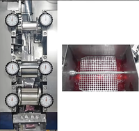 Machine d'emballage automatique pour sachets de ketchup, sauce salade, sauce moutarde, pâte de tomate, yaourt, confiture et huile