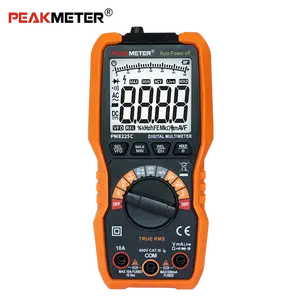 Produk Baru PM8225C 6000 Hitungan AC DC Tegangan Arus NCV dan Live Line Tes Multimeter Digital Genggam Multimetro