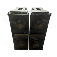 Système audio professionnel PAKLAM AUDIO LS-212, enceinte passive Line Array à double haut-parleur de 12 pouces, 2 voies, en bois, haute puissance, pour scène