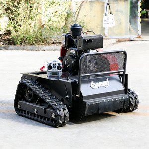 Best-selling diesel-powered <b>tracked</b> lawn <b>mower</b> with <b>remote</b> <b>control</b> and rotating function suitable for tall grass and thorn - Product Image 5