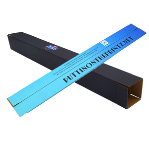 Custom Long Corrugated Shipping Box for Posters <strong>Kites</strong> and Accessories | Eco-Friendly Kraft Packaging with Logo Printing - Product Image 2