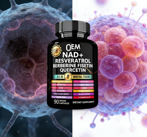 Complément Premium NAD+ OEM 300mg & Resvératrol 1000mg |   Formule de longévité biologique avec NAD+ liposomal - Product Image 4