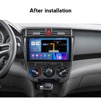 MEKEDE Contrôle vocal Android 11 8 cœurs IPS DSP Vidéo de voiture pour Honda CITY 2011-2016 GPS BT Radio Multimédia Car-play Stéréo Android