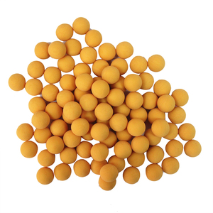 1000 piezas/bolsa, 0.50 pulgadas (12.5 mm) Bola <span class=keywords><strong>de</strong></span> <span class=keywords><strong>goma</strong></span> suave para entrenamiento <span class=keywords><strong>de</strong></span> <span class=keywords><strong>paintball</strong></span> reutilizable - Product Image 2