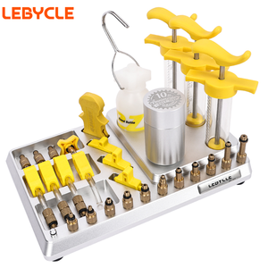 <span class=keywords><strong>Kit</strong></span> de Purga de <span class=keywords><strong>Frenos</strong></span> Hidráulicos para Bicicleta LEBYCLE, Base para Herramienta de Lubricación de <span class=keywords><strong>Frenos</strong></span> de Bicicleta para Ezmtb 23pro - Product Image 1