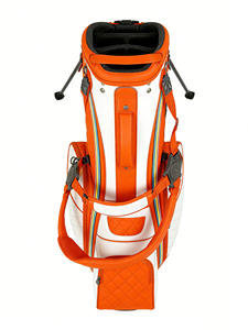 पूरी तरह से अनुकूलन योग्य लोगो यूनिसेक्स गोल्फ स्टैंड बैग वाटरप्रूफ माइक्रोफाइबर चमड़े के गोल्फ बैग - Product Image 2