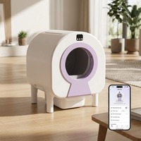 Litière Intelligente Électrique pour Chats avec Fonction Désodorisante et Élimination des Odeurs, Idéale pour Plusieurs Chats - Vente en Gros Usine