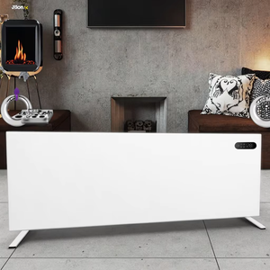 Hàng tuần chức năng hẹn giờ Wifi điều khiển tấm kim loại bề mặt sàn-đứng đối lưu nóng thích hợp cho văn phòng sử dụng - Product Image 2