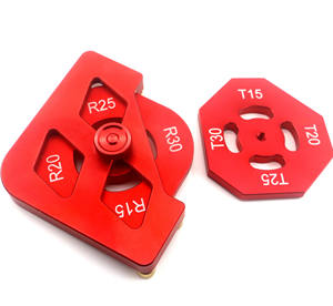 R15-R30 T15-T30 אלומיניום רדיוס פינות מהיר לנענע נגרות זמירה כרסום מעגל T/R זווית מיצוב תבניות כלים - Product Image 3