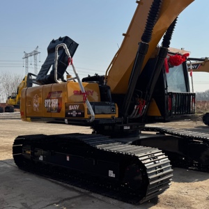 Excavadora de cadenas usada SANY SY235H, equipo hidráulico de construcción para excavación, carga y movimiento de tierras - Product Image 2