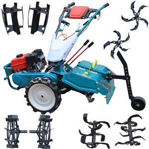 Multifunctional Farm <b>Cultivator</b> Gasoline Powered 4 Wheel Drive Tiller For Garden Soil Tillage And Weeding - Product Image 1