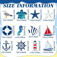 Offre Spéciale Artisanat Naturel Océan Voyage Vie Marine Thème Shell Ancre Bateau Balise Navigation Décoration Suspendue