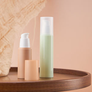 Nuevo Diseño de Botellas de Plástico con Bomba Dosificadora sin Aire de 15g 30g 50g 80g 100g para <span class=keywords><strong>Protector</strong></span> <span class=keywords><strong>Solar</strong></span>, Crema para Ojos, Crema <span class=keywords><strong>Facial</strong></span>, Envases de Cosméticos - Product Image 3