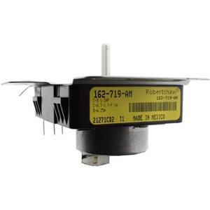 Controlador de Temporizador para Secadora Robertshaw 162-719-AH, Eléctrico, de Plástico, Hecho en México - Product Image 1