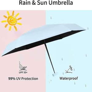Parapluie de voyage ultra-léger personnalisé avec logo, format de poche, promotionnel, cadeau d'entreprise, idéal pour les affaires, directement de l'usine - Product Image 2