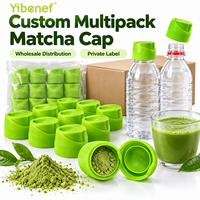 Capsule de boisson au matcha avec bouchon et 2g de poudre de matcha, emballage individuel pour boisson, fournisseur OEM ODM