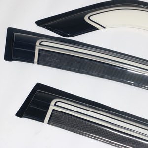 กันสาดประตูหน้าต่างรถยนต์ KQD ขายส่งจากโรงงาน กันแดดหน้าต่างรถยนต์แบบกำหนดเอง สำหรับรถยนต์นิสสัน NP200 ปี 2008-2014 - Product Image 6