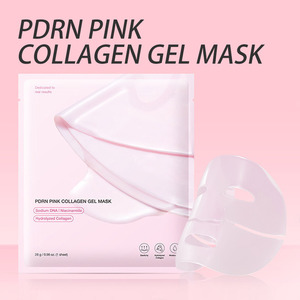 Masque facial en gel de collagène <span class=keywords><strong>rose</strong></span>, format voyage, poudre hydrogel, hydratant et raffermissant pour le visage - Product Image 2
